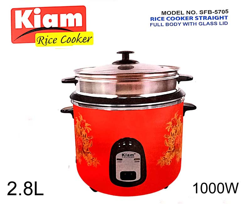 Kiam Rice Cooker 2.8L 1000W