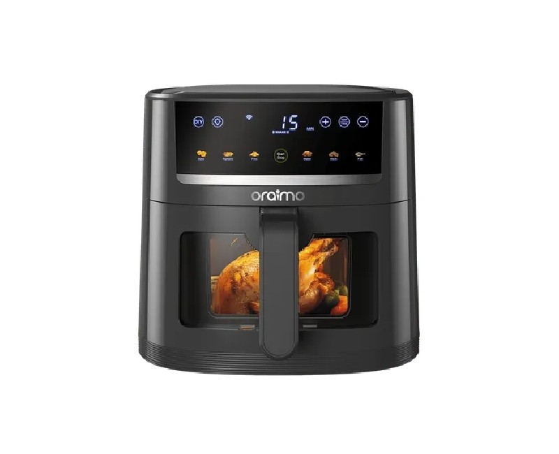 Oraimo Air fryer NutriFry S1 Ultra 1500W 6L App Control Full Touchscreen